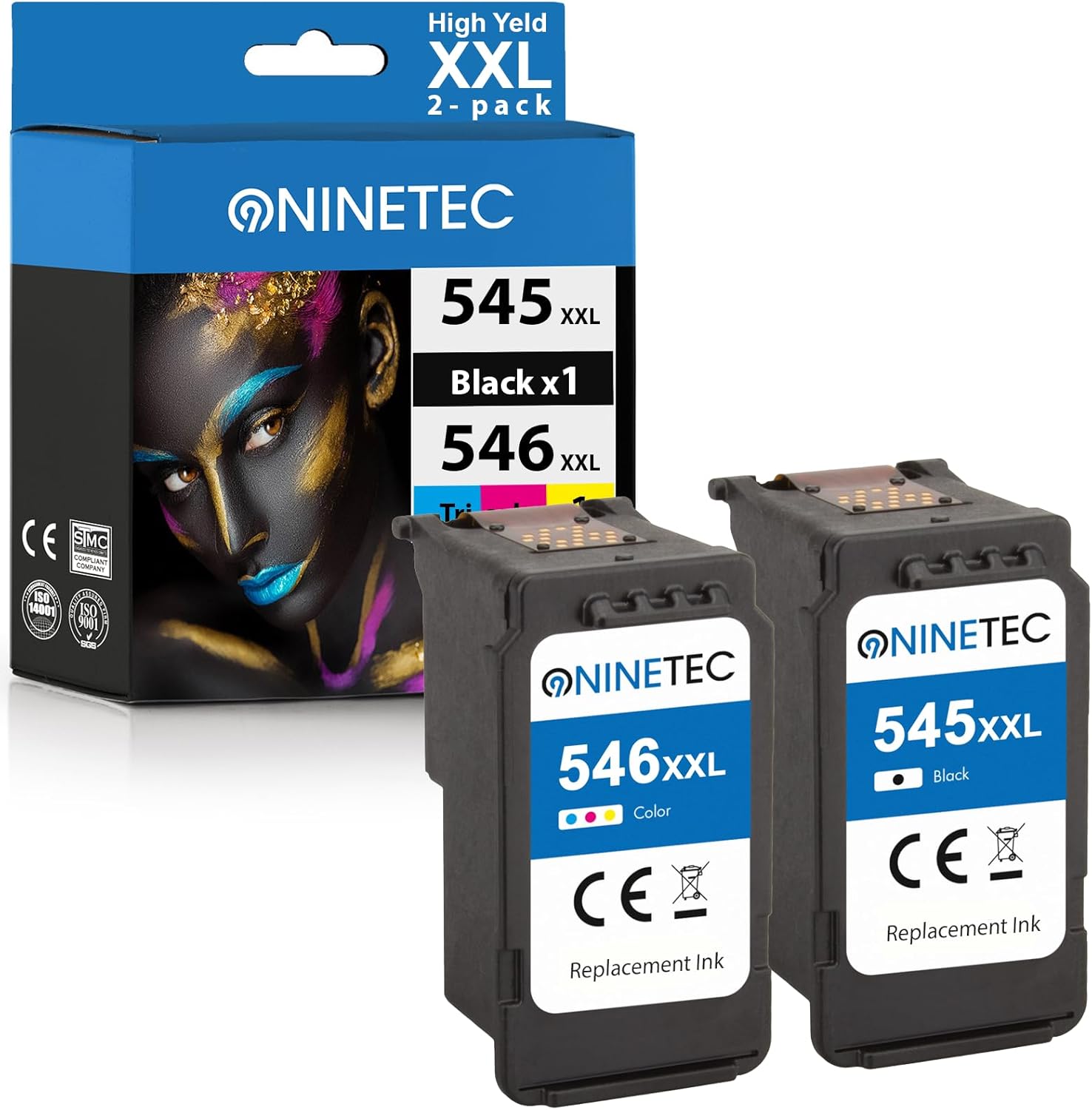 NINETEC PG-545/CL-546 cartucce 2 pezzi 🖨️