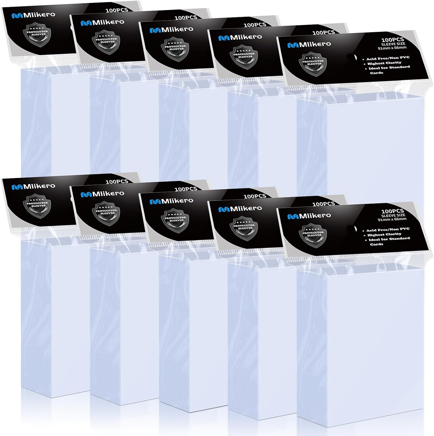 Thumbnail 6 de Mlikero 1000 Card Sleeves 66 x 91 mm 📦