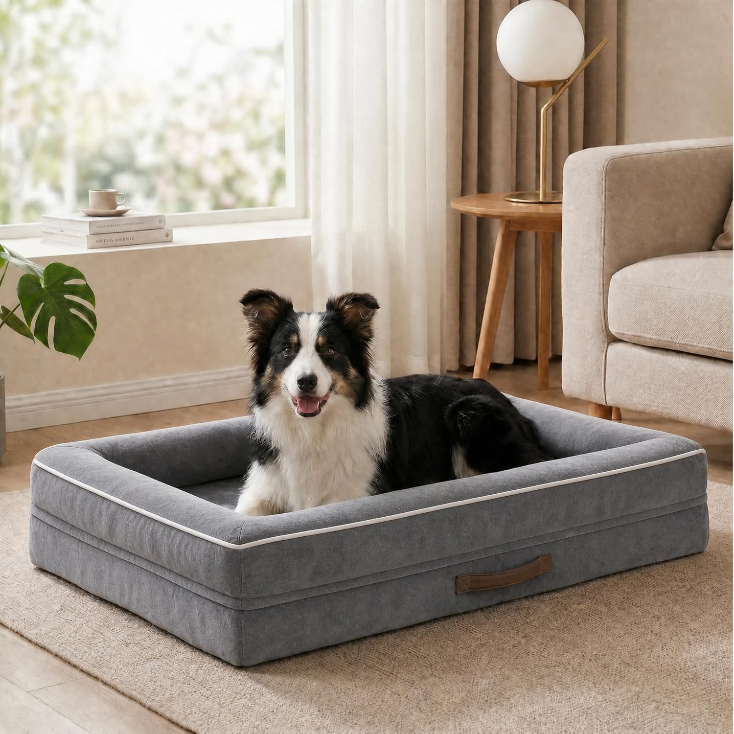 Detalle de Renvix Large Orthopedic Dog Bed 91x61x18cm