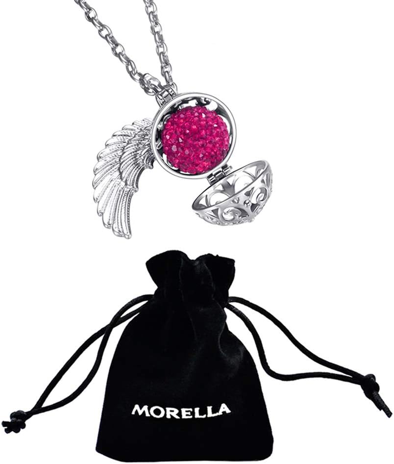 Thumbnail 2 de Morella collar ángel acero 70 cm con circonita