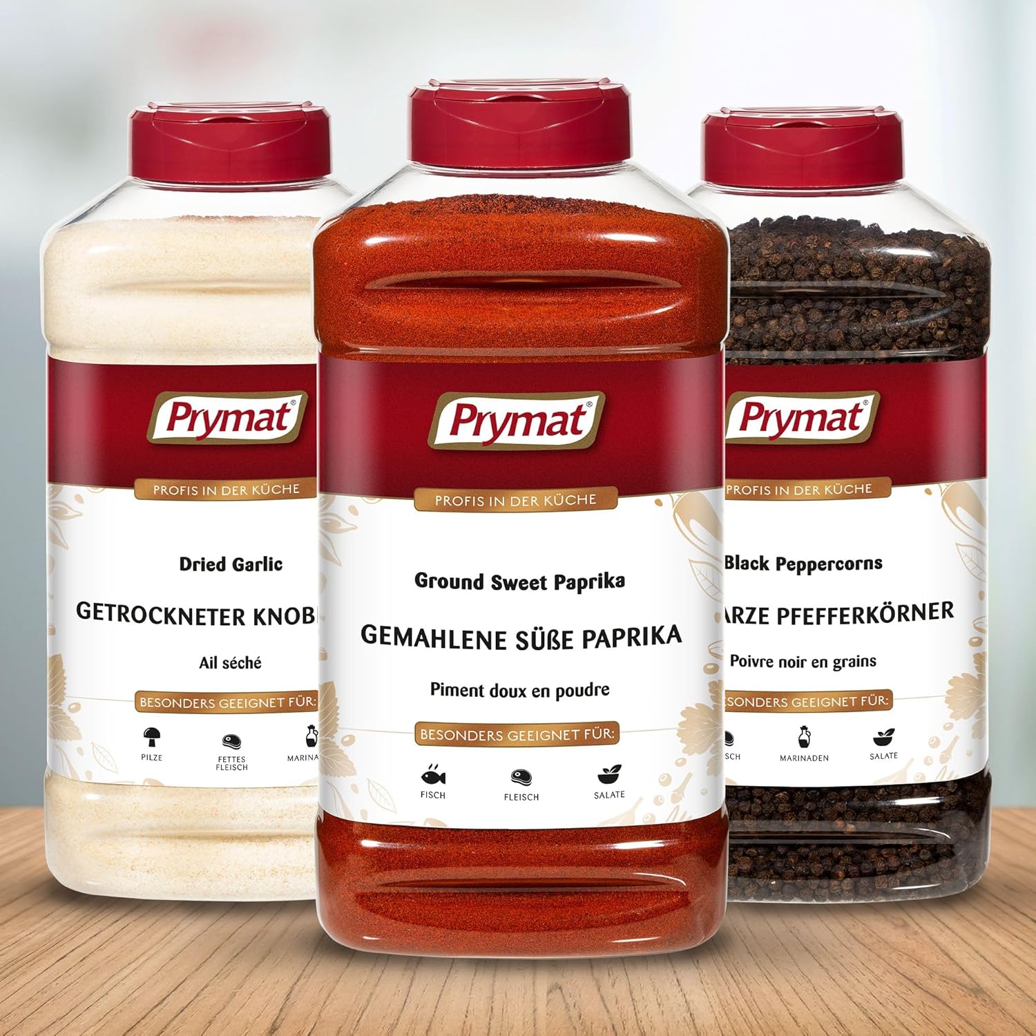 Thumbnail 6 de Prymat Süßes Paprikapulver 720 g – mild-würzig, fein gemahlen und farbgebend für Küche & Rezepte