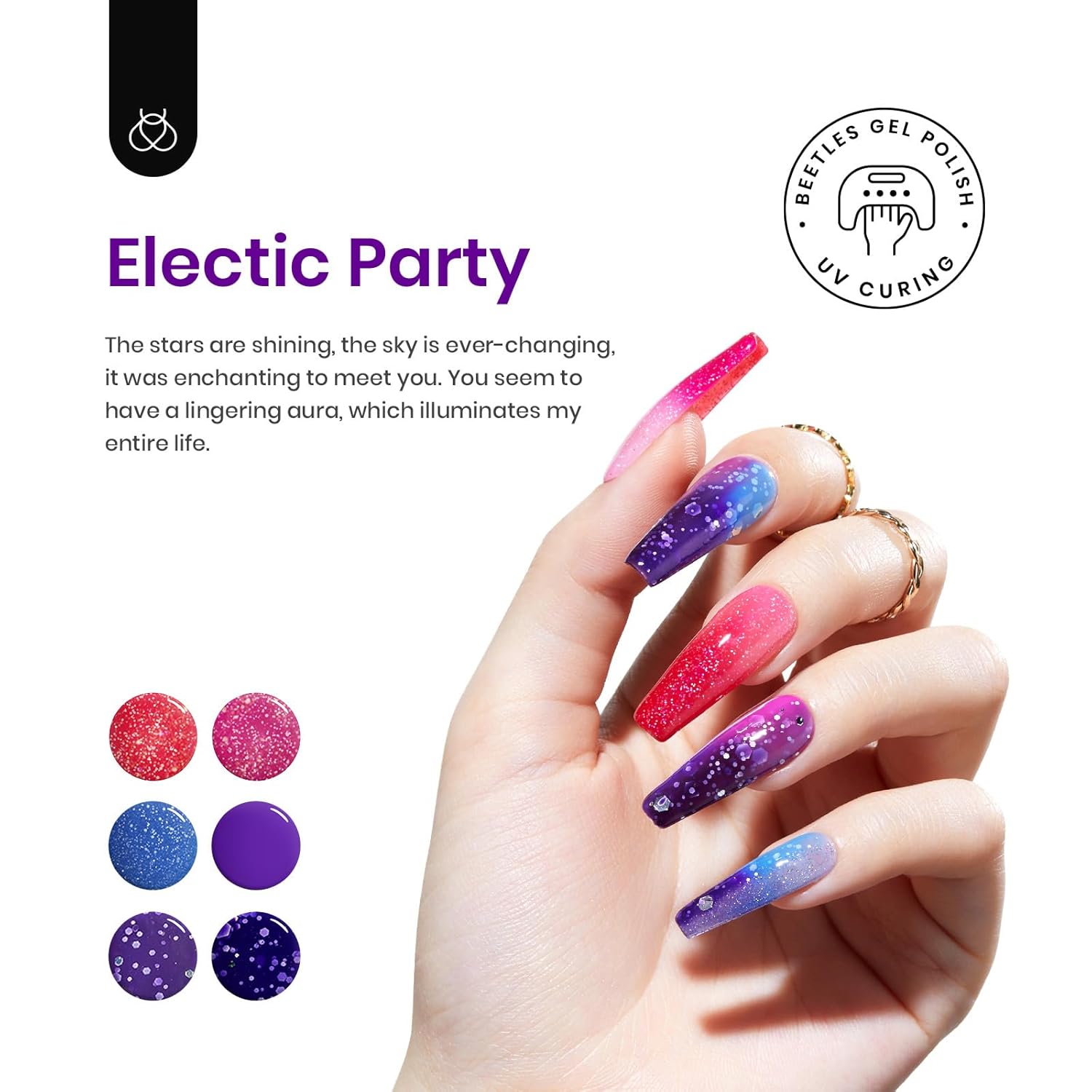 Thumbnail 1 de Beetles Color Changing Gel Nail Polish Set 0.25 fl oz
