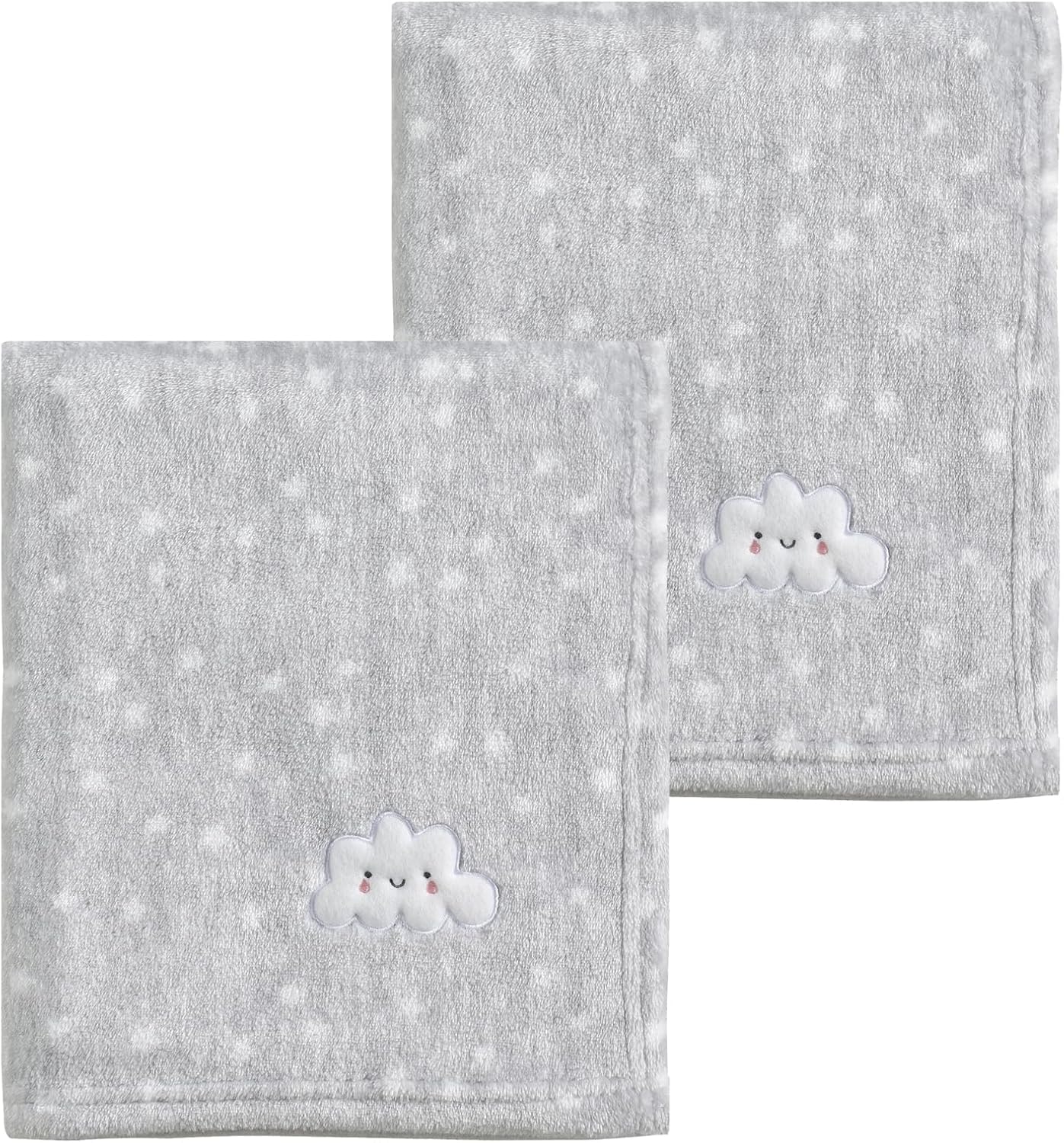 CREVENT Babydecke 75 x 100 cm, 2er-Set