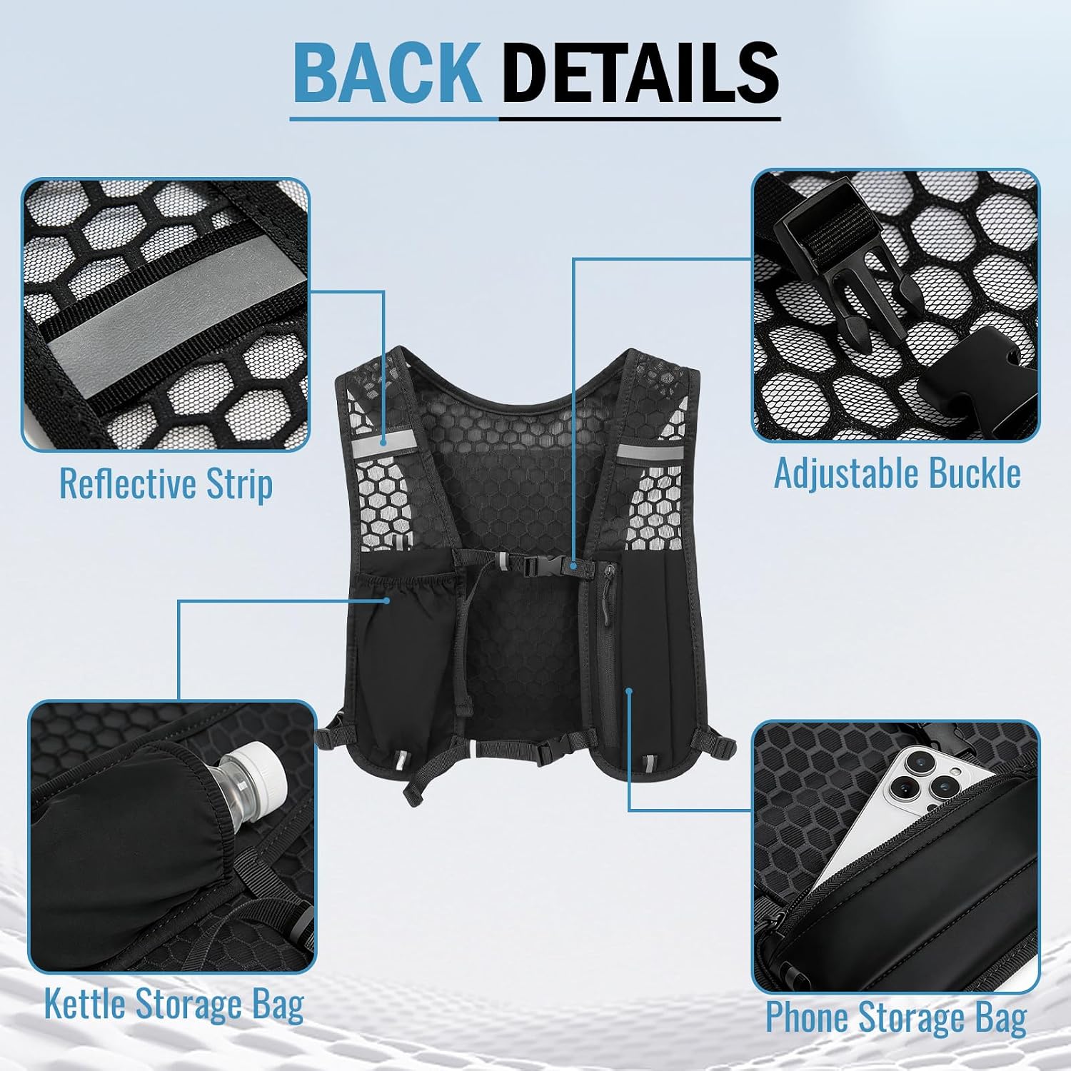 Thumbnail 6 de Lightweight Running Hydration Vest 1L