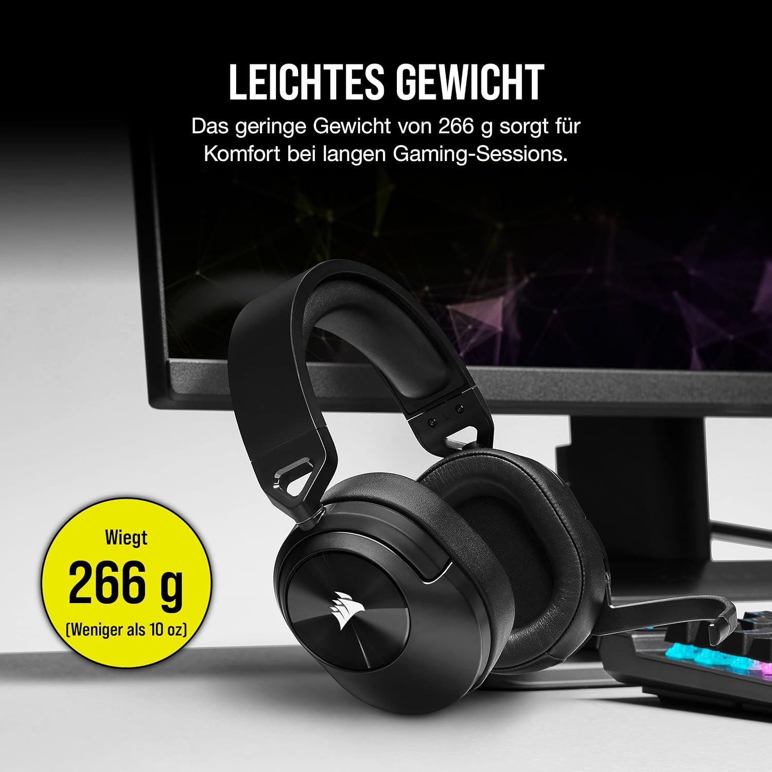 Thumbnail 4 de Corsair HS55 Wireless CORE Gaming-Headset 15 m