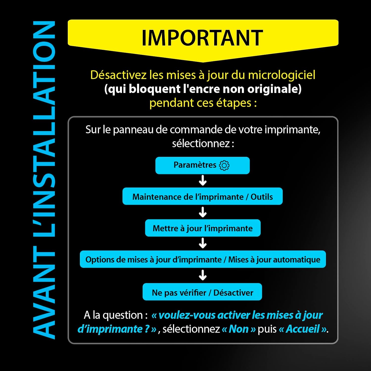 Thumbnail 4 de Smart Ink Pack de cartouches compatibles HP 903 XL (903XL) – 4 couleurs : Noir XL, Cyan, Magenta, Jaune