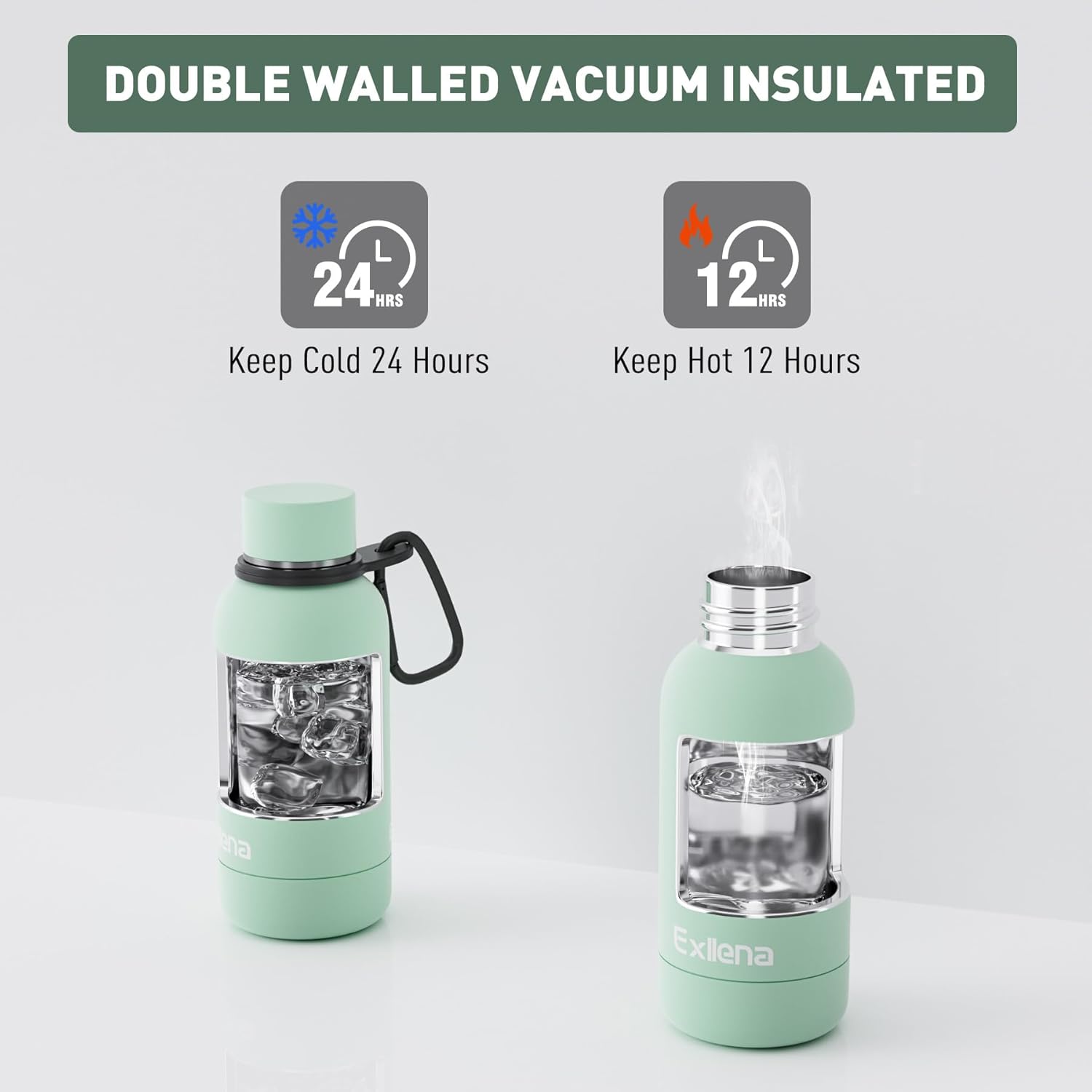 Thumbnail 4 de Exllena 350ml insulated water bottle