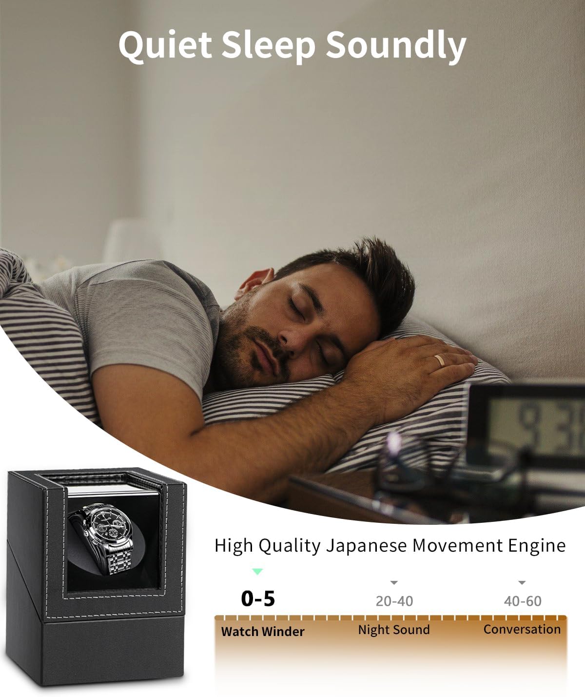 Detalle 2 de LOS GATOS Uhrenbeweger 1 Uhr Automatikuhren für Automatikuhren ⌚?
