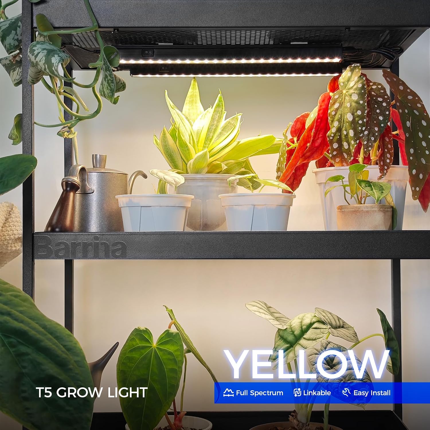Detalle 2 de Barrina T5 1FT 20W grow light strip 🌱