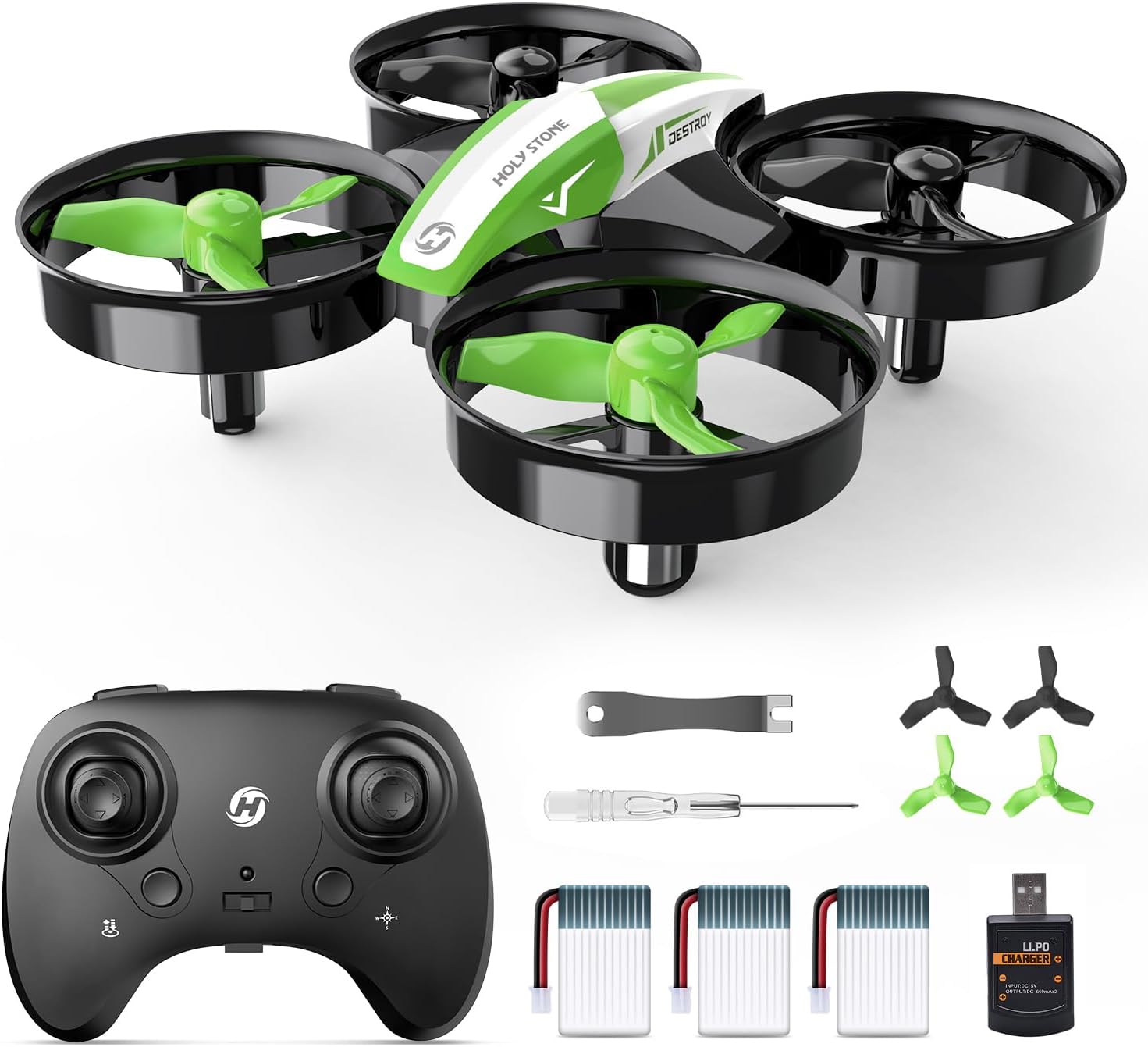 Holy Stone HS210 Mini Drohne für Kinder – 21 Min. Flugzeit