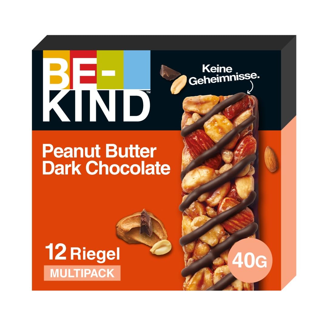 Thumbnail 6 de BE-KIND Caramel Almond & Sea Salt Snack-Riegel – glutenfrei, ballaststoffreich, 12 × 40 g