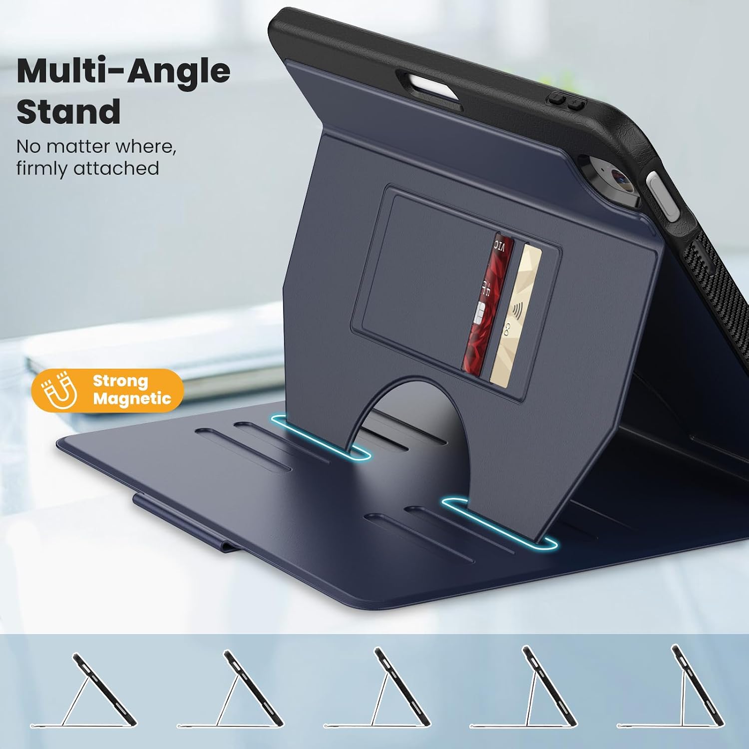 Detalle de KAIJIAbox Case for iPad Air 11-inch M3/M2, 2025