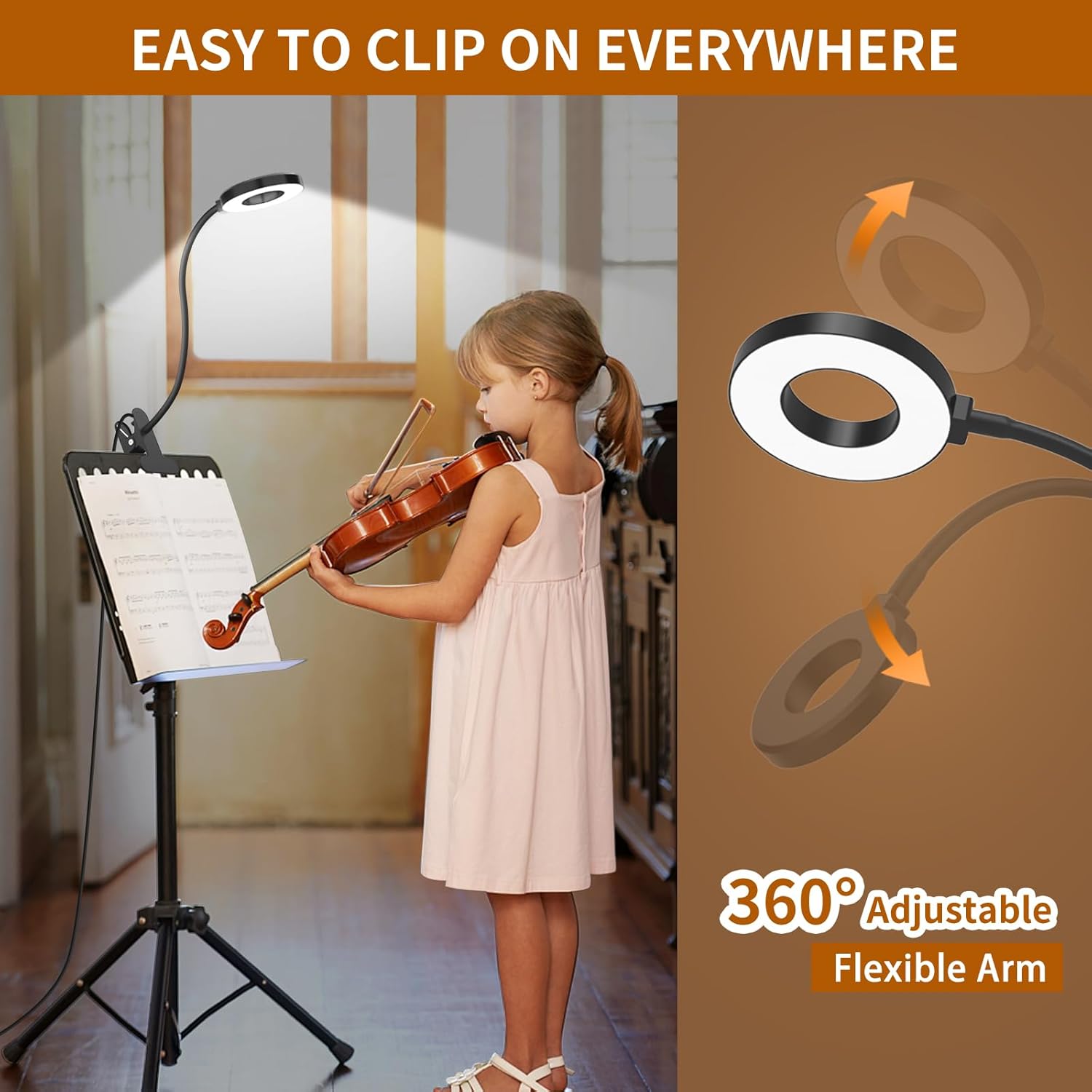 Detalle 2 de iZELL Desk Lamp 15.8" LED