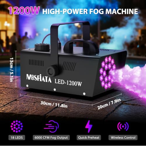 Thumbnail 2 de MOSFiATA Nebelmaschine 1.200 W