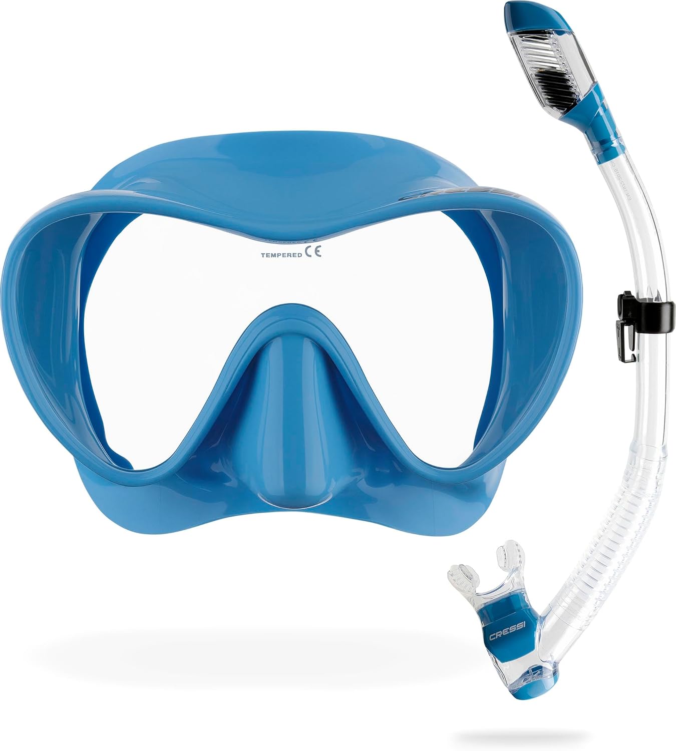 Thumbnail 6 de Cressi F1 Frameless Diving Mask – Anti-Fog Tempered Glass, Soft Silicone, Adjustable Buckles