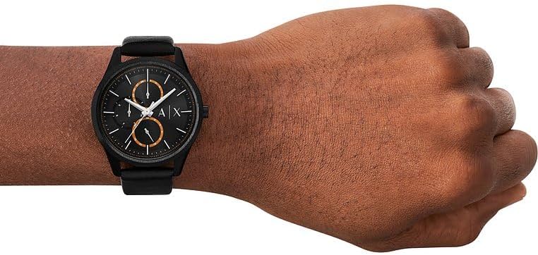 Detalle 2 de Armani Exchange Montre pour Homme à mouvement automatique et boîtier de 46 mm