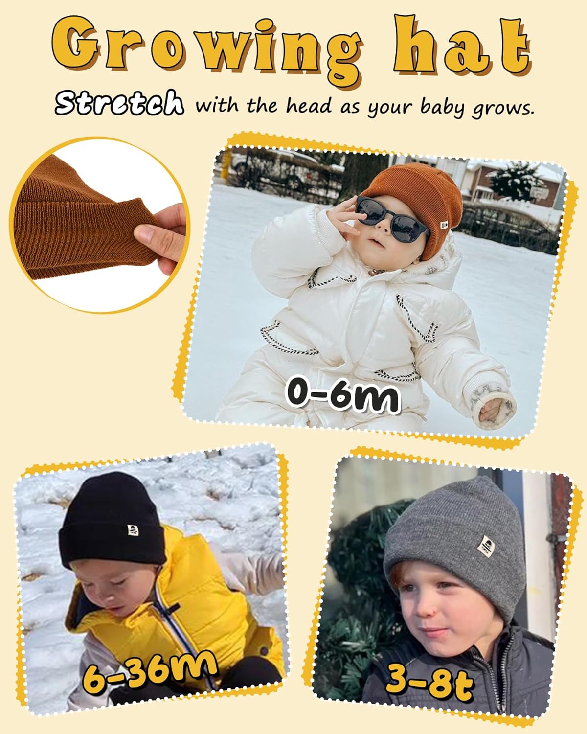 Thumbnail 3 de FURTALK Beanie Kindermütze 3 Größen