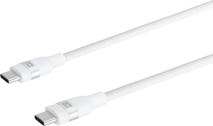 Thumbnail 6 de BlueBuilt 100 W GaN USB-C-Ladegerät (Weiß) + USB-C-Kabel 240 W, 2 m (Nylon)