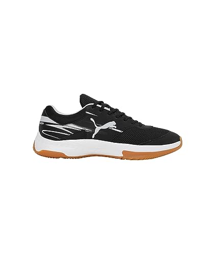 Detalle 2 de PUMA Varion II Indoor-Pumps Unisex – Puma Black / Cool Light Gray / Yellow Blaze Gum, Größe 41 EU