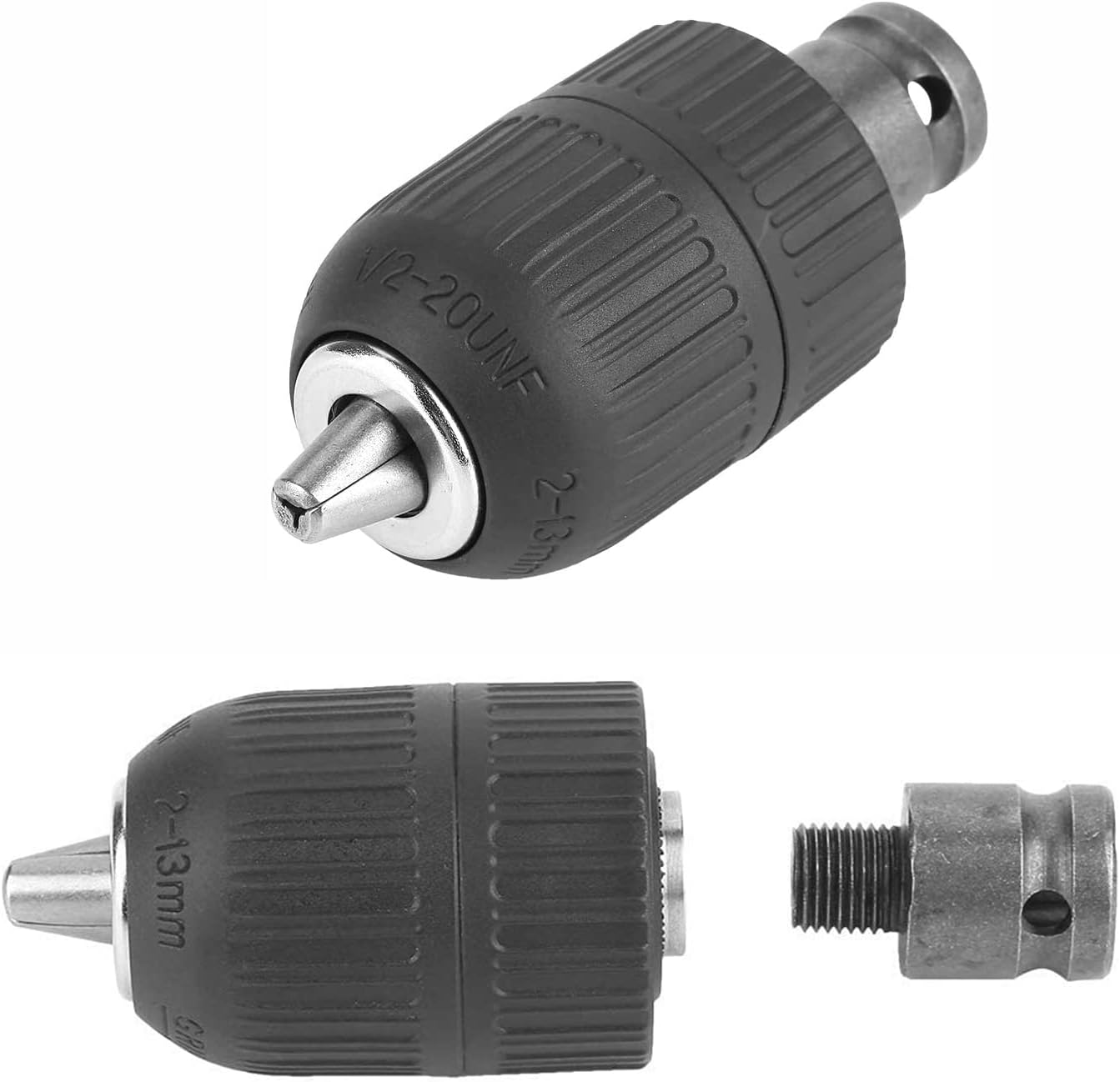 Detalle de Secwell FO70 självspännande chuck 2–13 mm med SDS-Plus-adapter