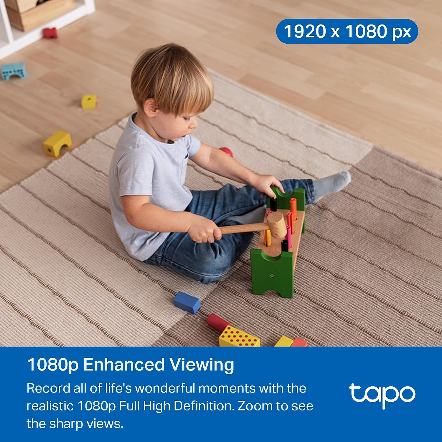 Detalle de TP-Link Tapo C201 1080P pan-tilt home camera