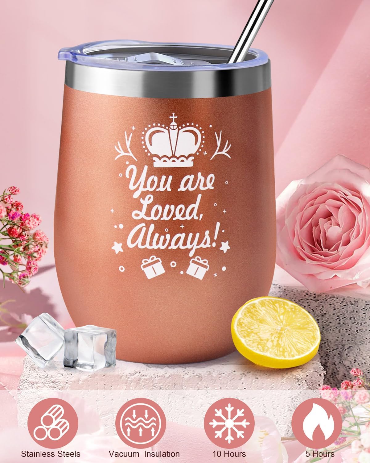 Thumbnail 3 de LIVEHITOP Rose Bath Gift Set, 10 piece