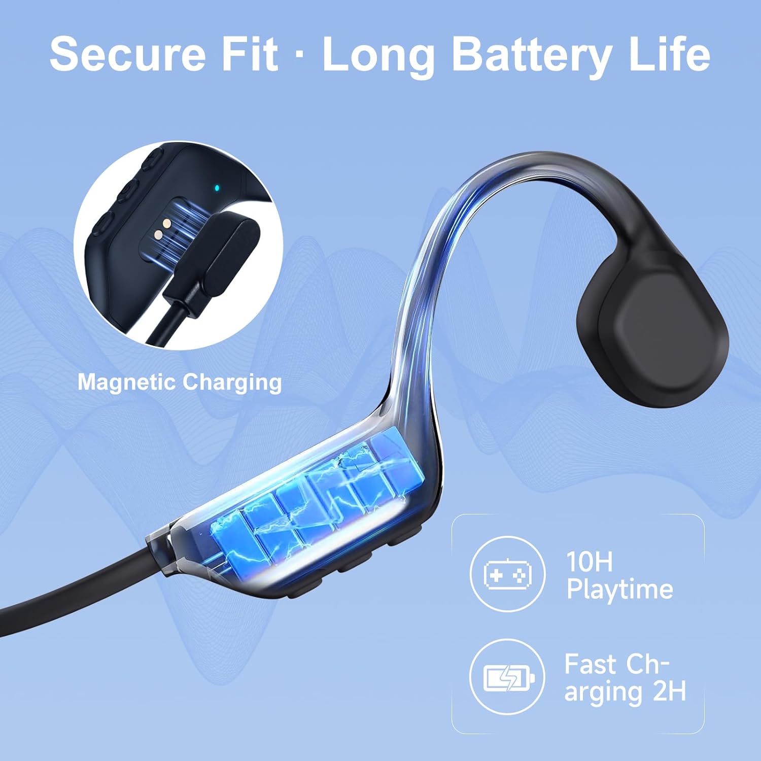 Thumbnail 6 de IFECCO Bone Conduction Headphones 10H