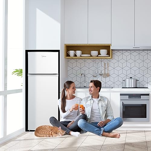 Thumbnail 7 de Midea 204L Frigo Doppia Porta con Compressore Inverter MERT210FGE01: ampia capacità, efficienza essenziale