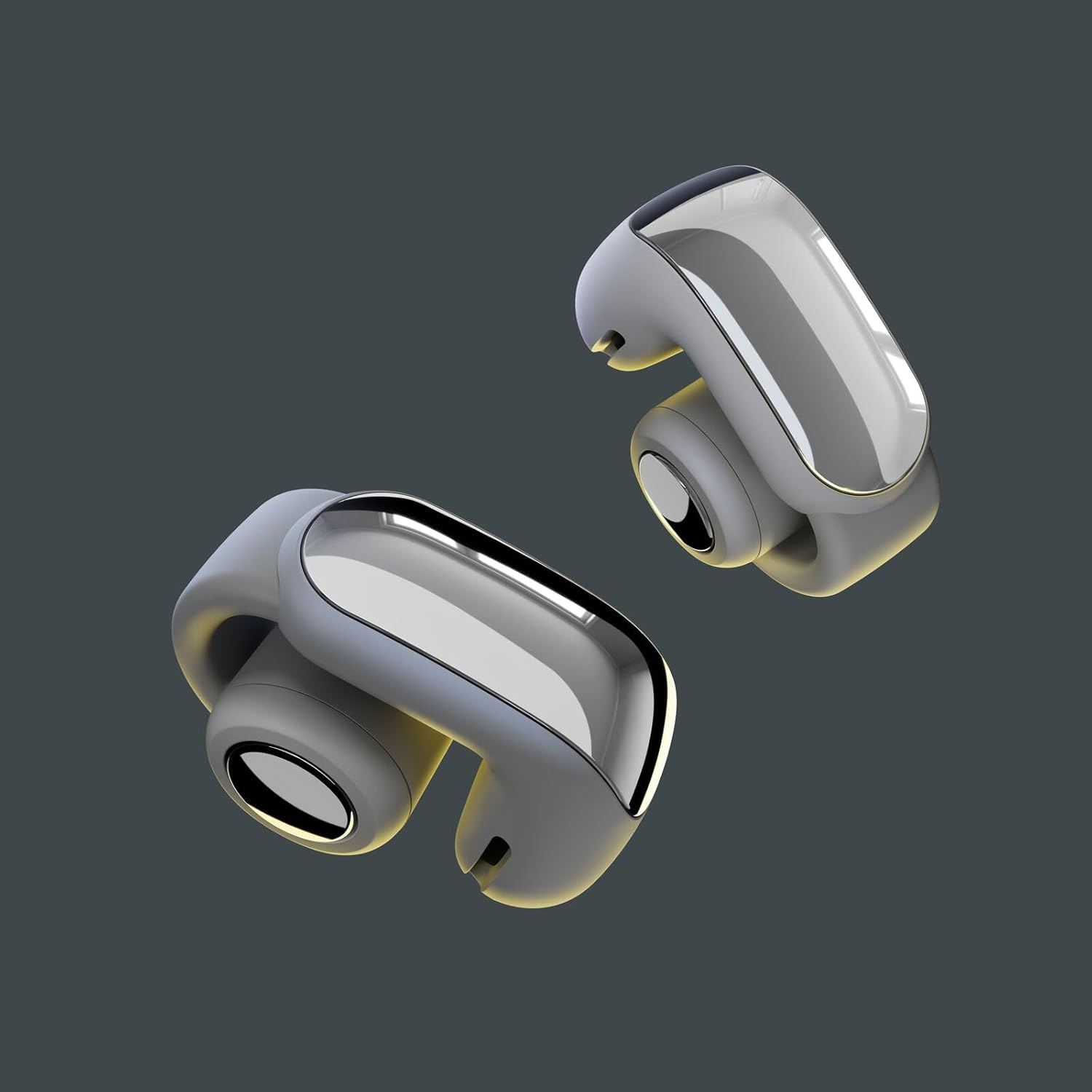 Thumbnail 2 de Bose Ultra Open Earbuds (oreilles libres) – écouteurs Bluetooth ouverts avec OpenAudio, autonomie jusqu’à 48 h, gris clair de lune (édition limitée)