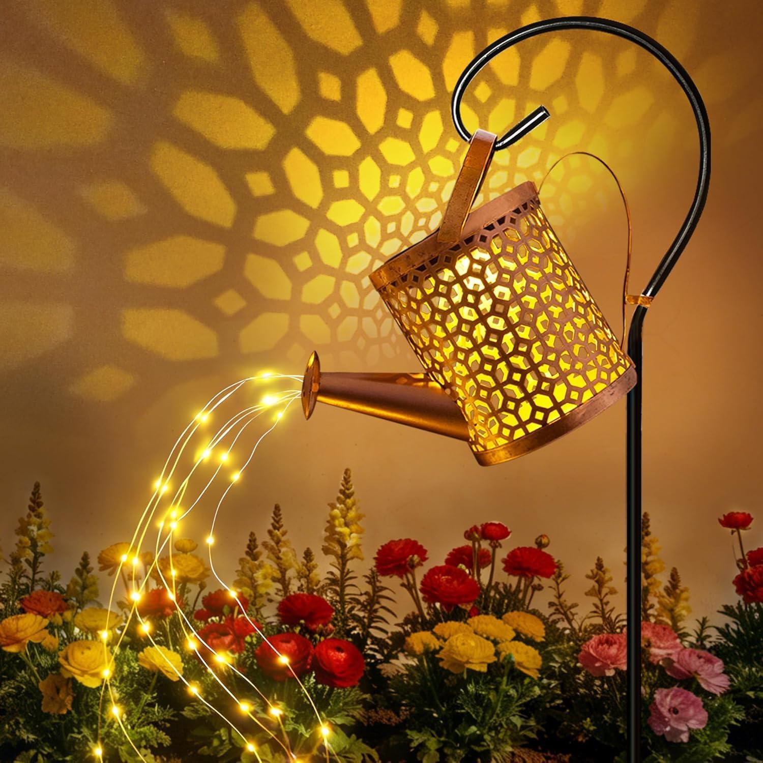 Detalle de Ollny Solar Watering Can Lights 10 hrs