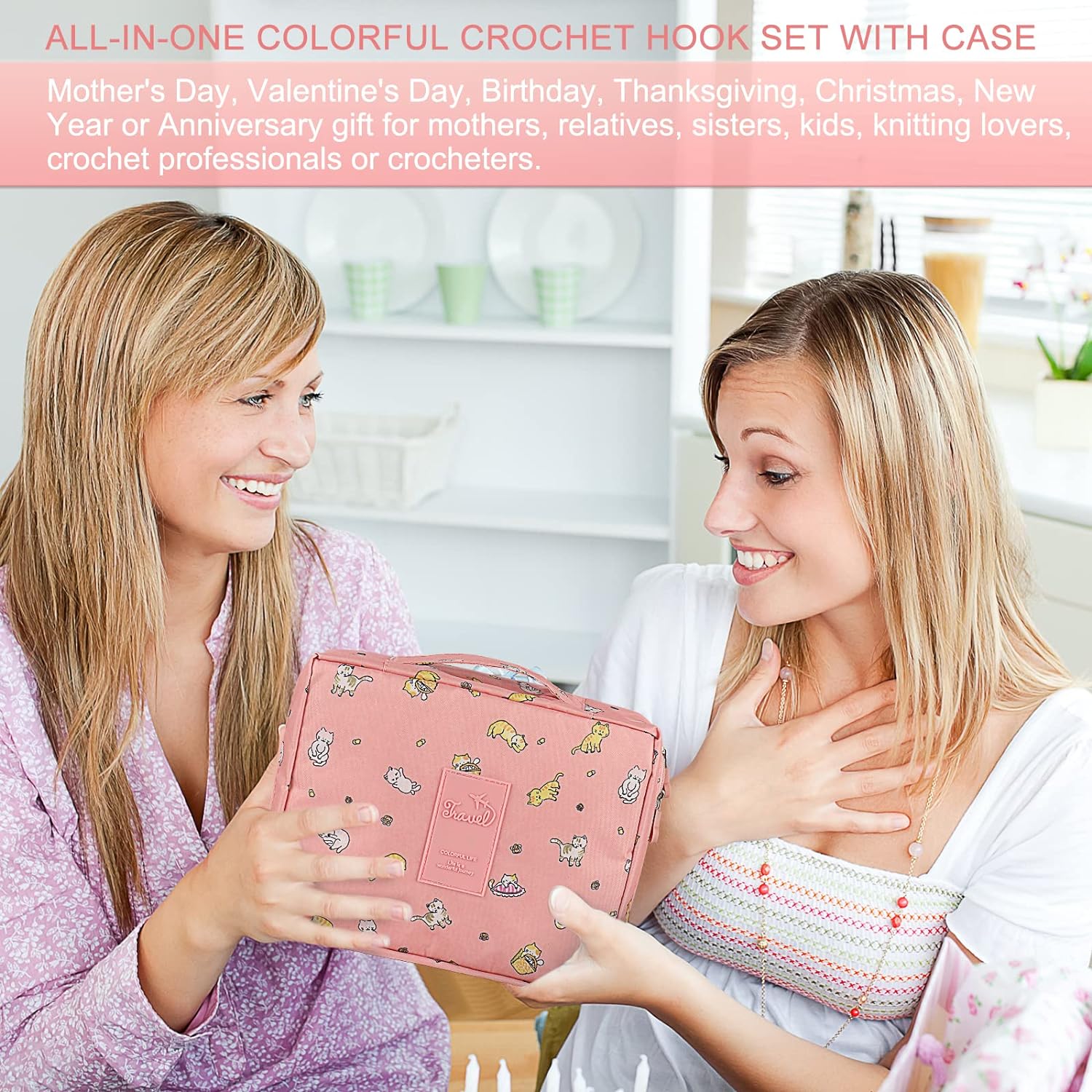 Thumbnail 6 de Aeelike Crochet Kit for Beginners 59‑pc