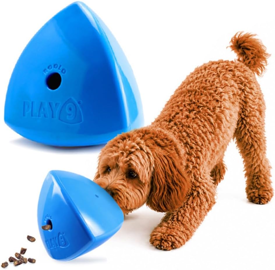 Detalle de PLAY9 Roolo Dog Treat Dispenser Toy slow feeder for all sizes