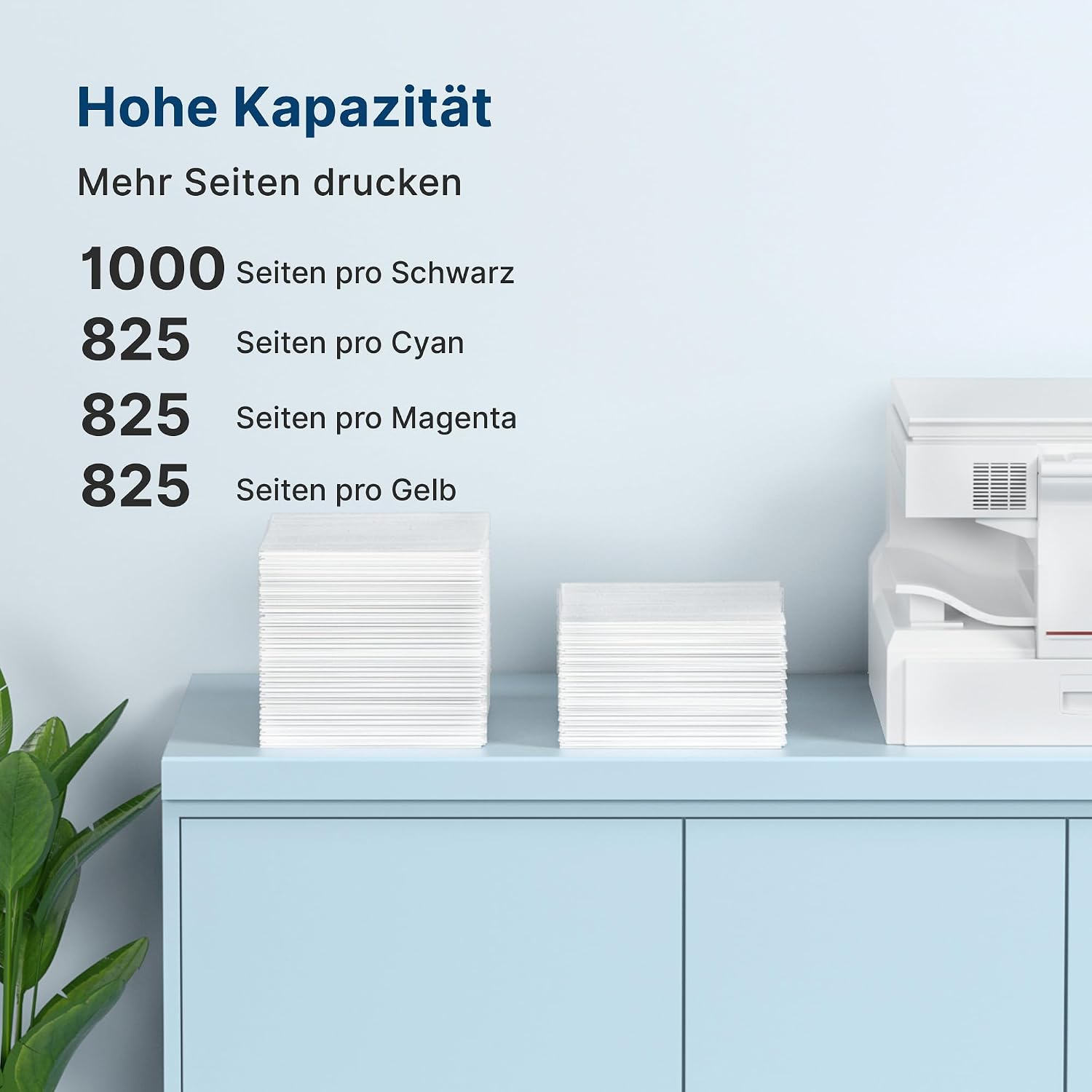 Detalle 2 de Washope 934XL/935XL Multipack kompatible für HP Officejet Pro 6230 (4er-Set)