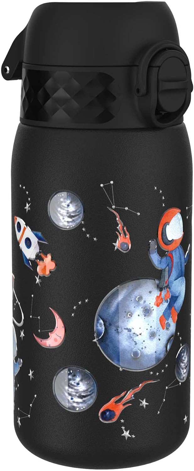 Detalle de ION8 Borraccia Inox Leggero per Bambini 400ml – non isolata, a prova di perdite, lavabile in lavastoviglie