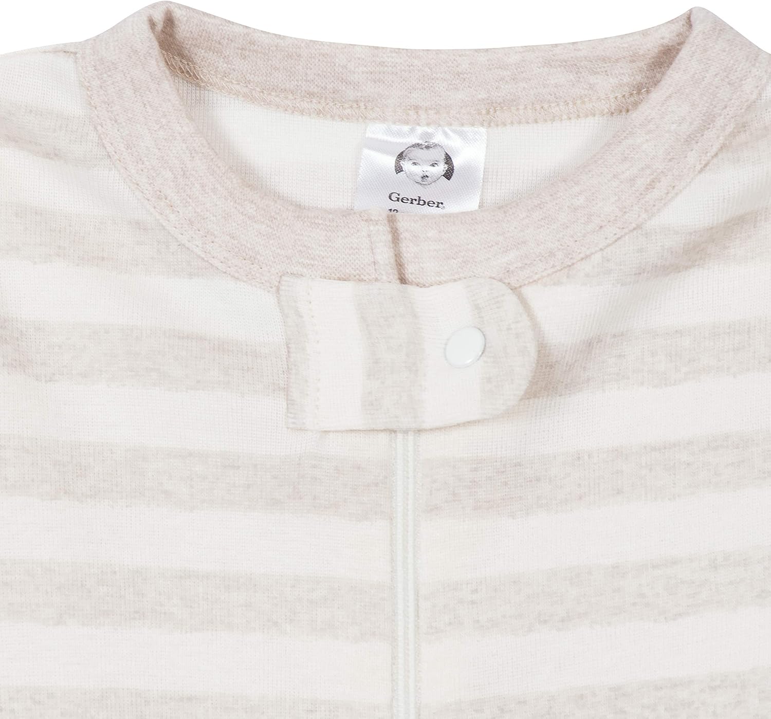 Detalle de Gerber 2-Pack Footed Pajamas Dormeuses pour bébés et tout-petits – confort sûr et pratique