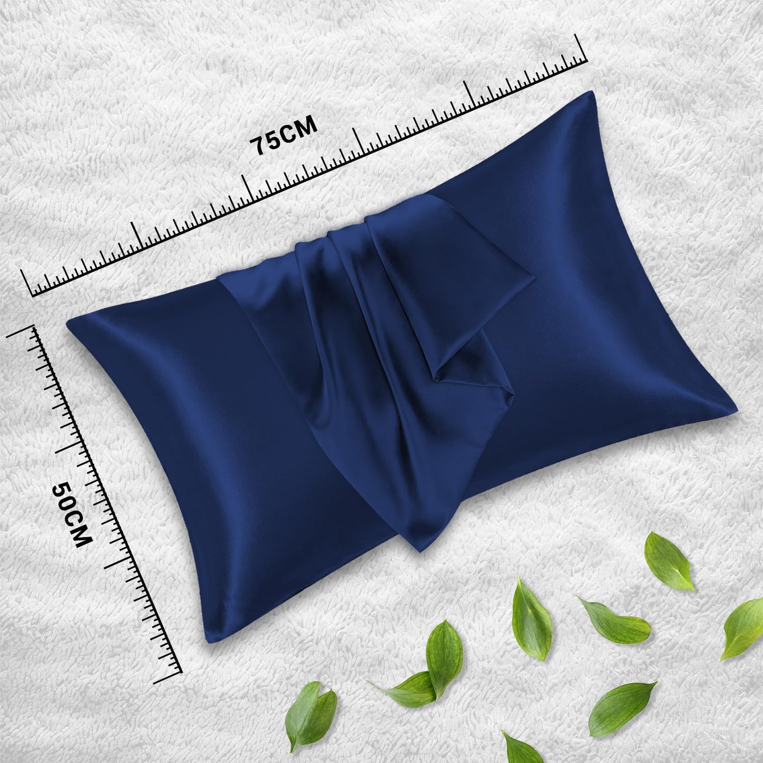 Thumbnail 2 de Lazzaro Satin Silk Pillowcases for Hair and Skin 50 x 75 cm