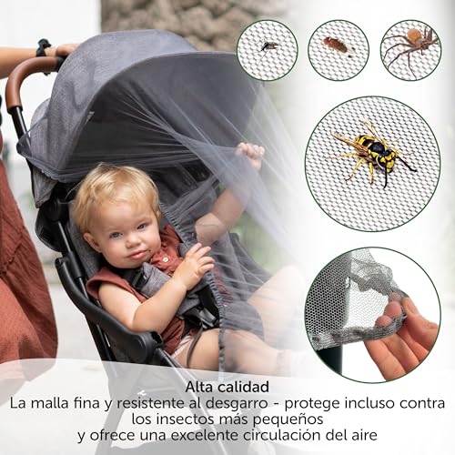Thumbnail 4 de Zamboo Mosquitera para Carro de Bebé Universal – Gris