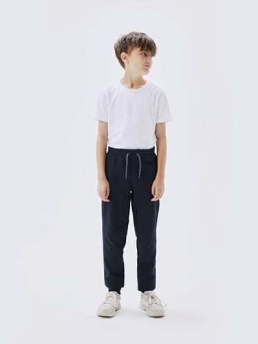 Detalle 2 de NAME IT Jungen Hose Nkmsweat Pant Unb Noos, Blau (Dark Sapphire), 152