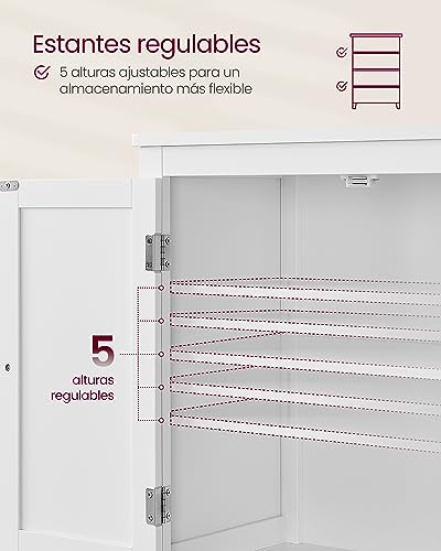 Thumbnail 5 de VASAGLE BBC552P31 Mueble de Almacenaje con 4 Puertas 🏡