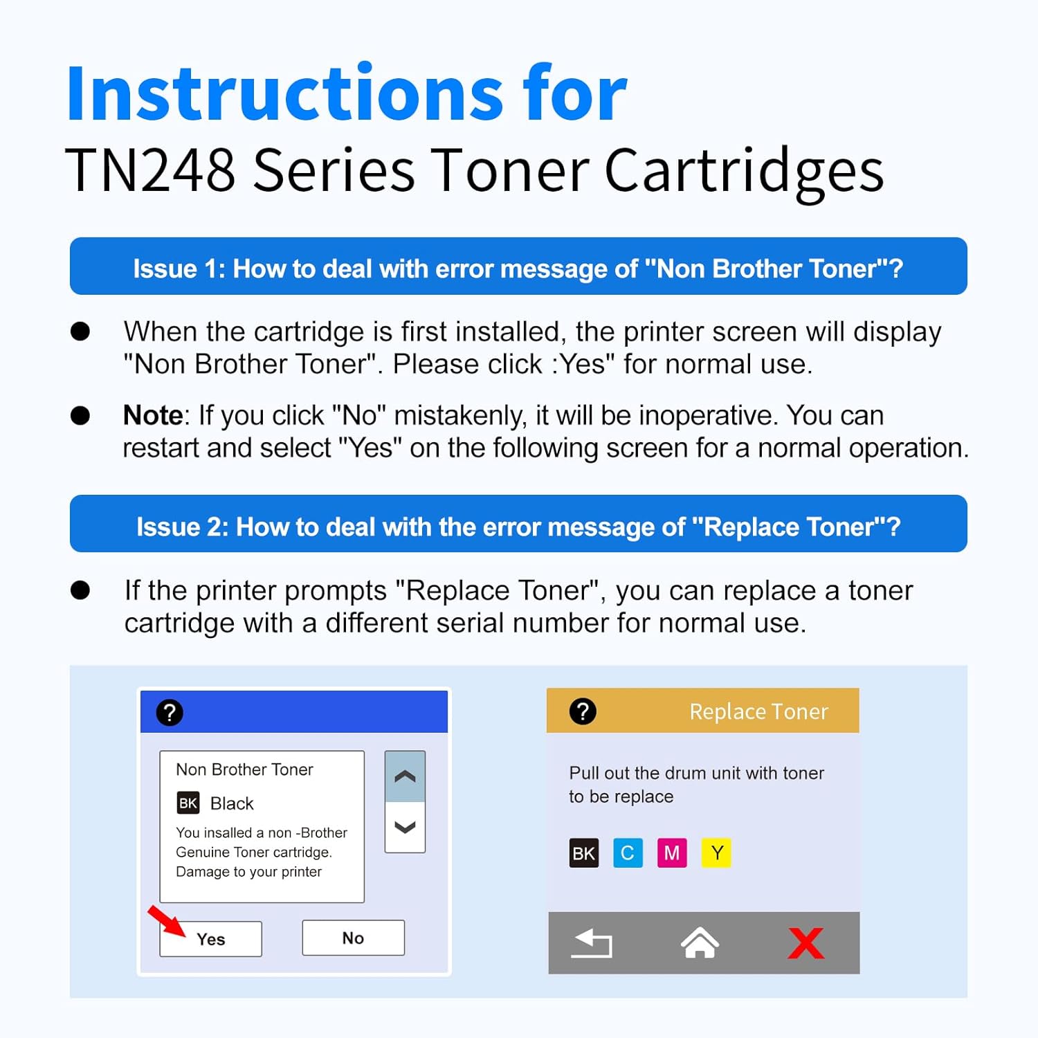 Thumbnail 4 de MYCARTRIDGE TN248XL Compatibile con Brother – 5-Pack CMYK per stampanti della serie TN-248