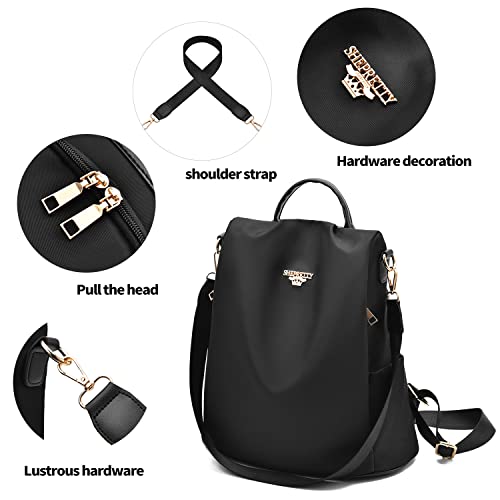 Detalle 2 de shepretty Mochila antirrobo impermeable para mujer 8888K