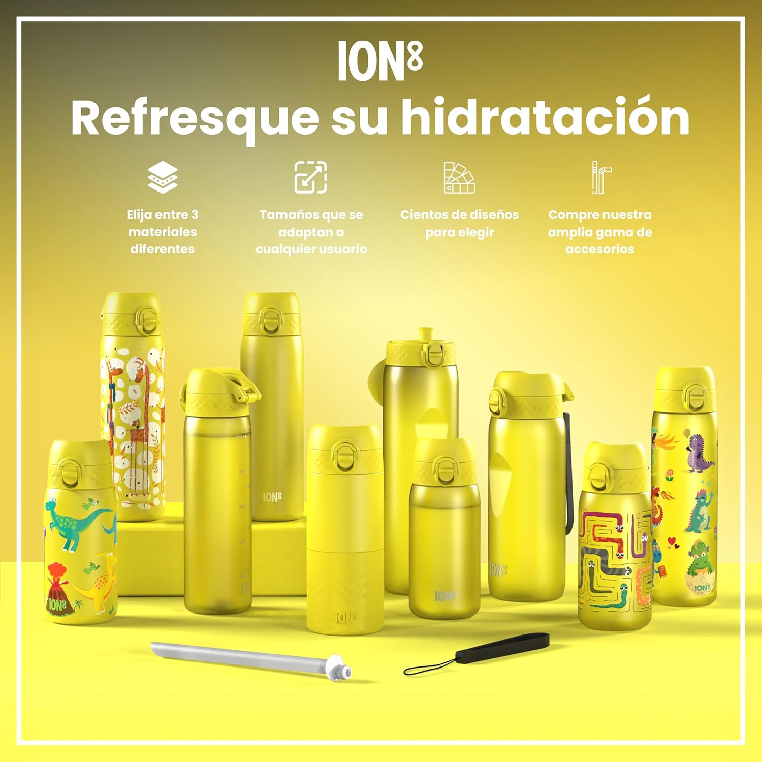 Thumbnail 6 de Ion8 Botella de Agua de Alta Durabilidad 💧