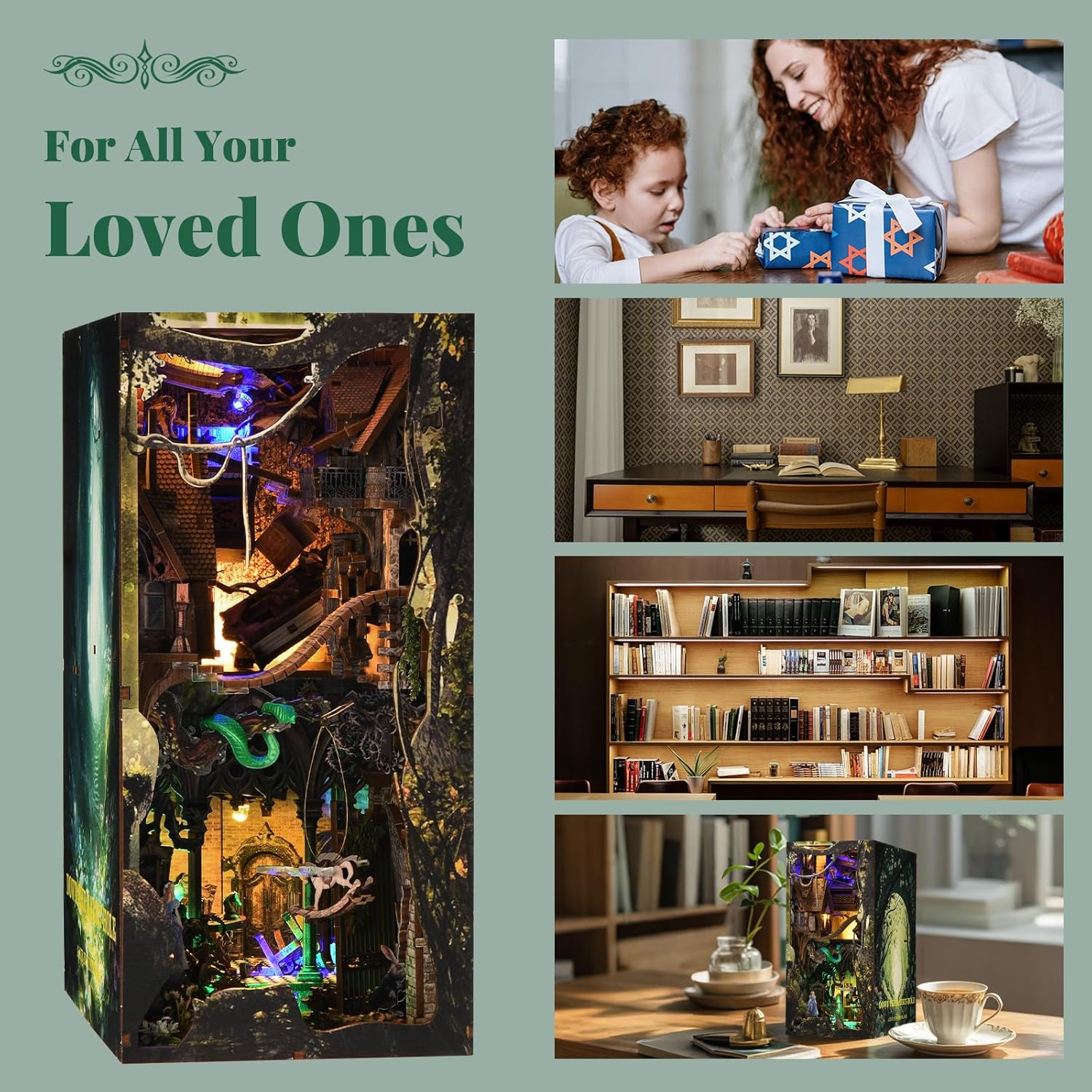 Thumbnail 6 de MiniCity Book Nook Kit – Puppenhaus-Buchstütze