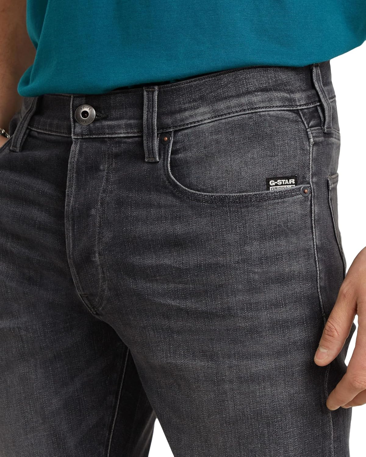 Thumbnail 2 de G-Star Herren 3301 Slim Jeans – Slim Fit, Mid-Rise, 5 Taschen