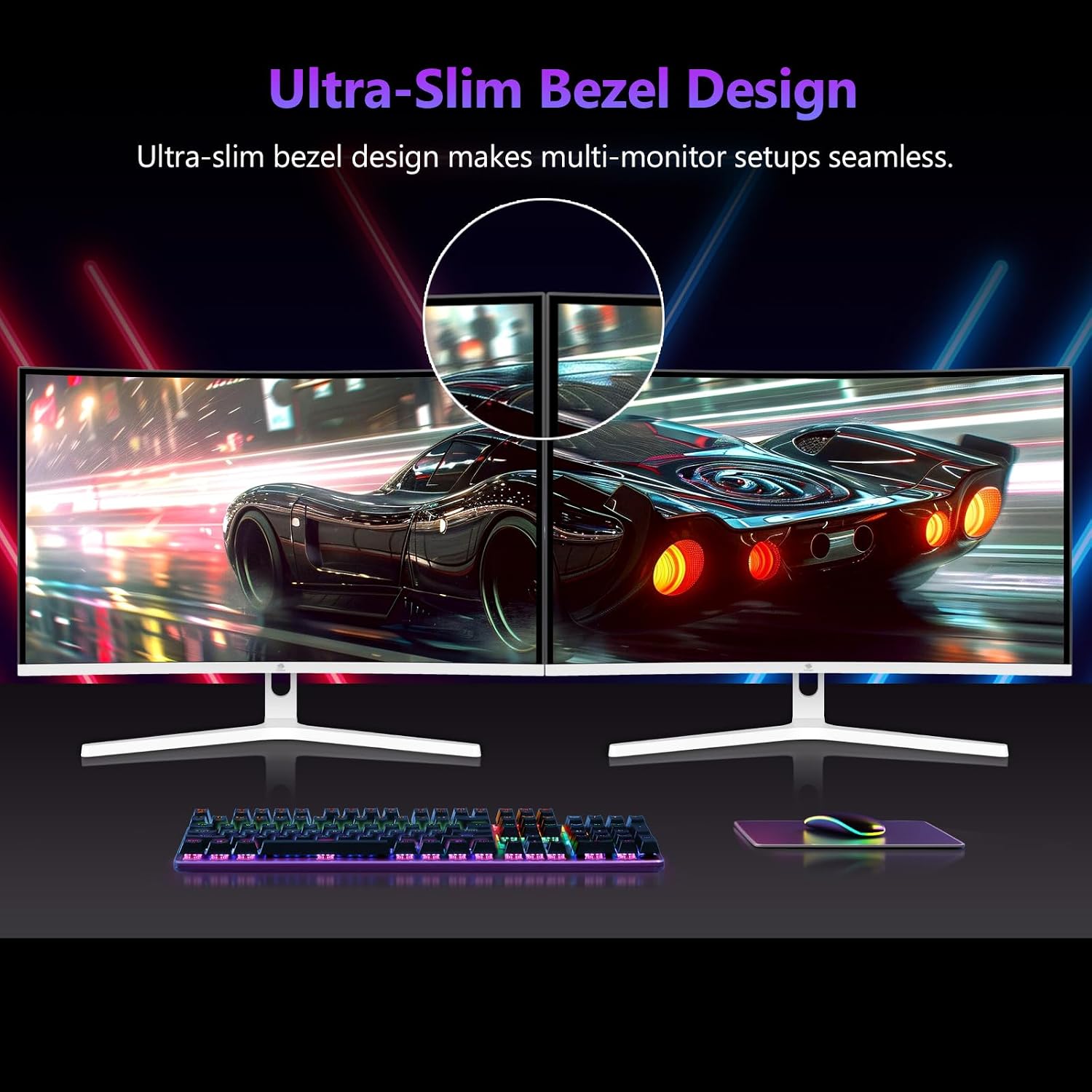 Thumbnail 6 de Z-Edge 27 Zoll Curved Gaming Monitor – 300 Hz DP / 240 Hz HDMI, 1 ms MPRT, VA 1080p