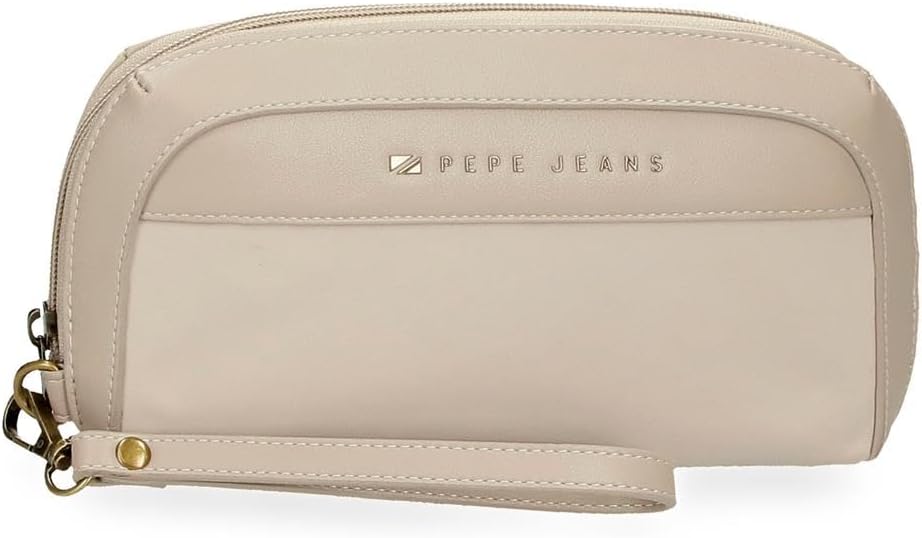 Thumbnail 6 de Pepe Jeans Morgan portamonete e portacarte con protezione RFID, similpelle beige, nera e verde