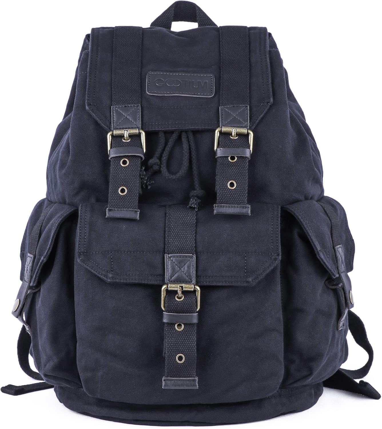 Thumbnail 4 de Gootium Canvas Backpack – Vintage Outdoor Rucksack Travel Day Pack (30L)