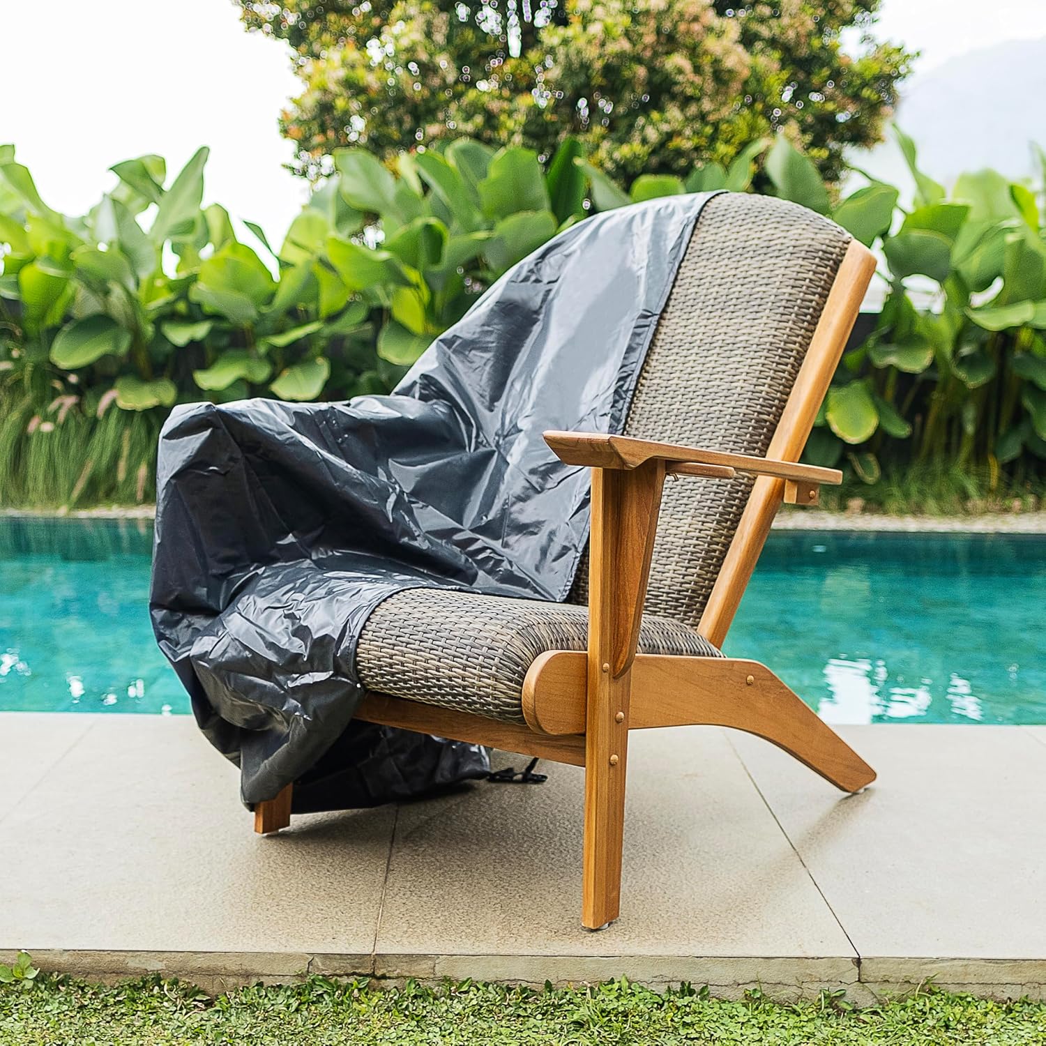 Detalle de Cambridge Casual Adirondack Chair Teak