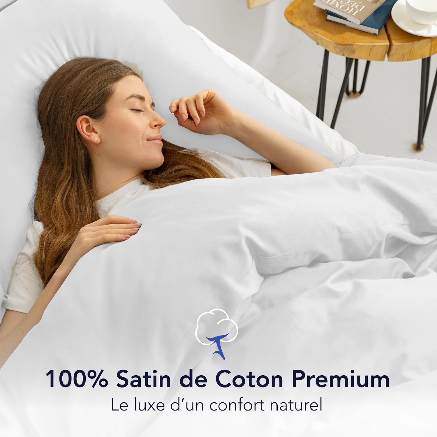 Detalle de Dreamzie housse de couette satin 135x200