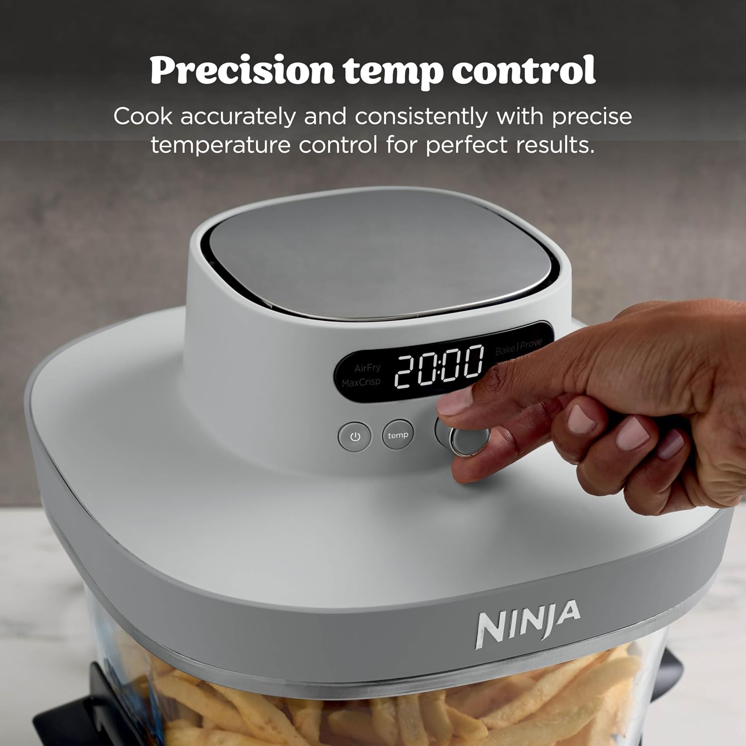 Thumbnail 5 de Ninja CRISPi PRO XL Glass Air Fryer with 5 Presets and CleanCrisp Glassware